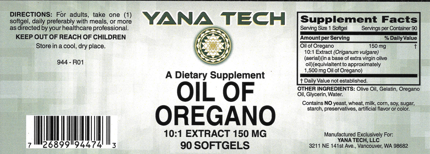 Oregano Oil